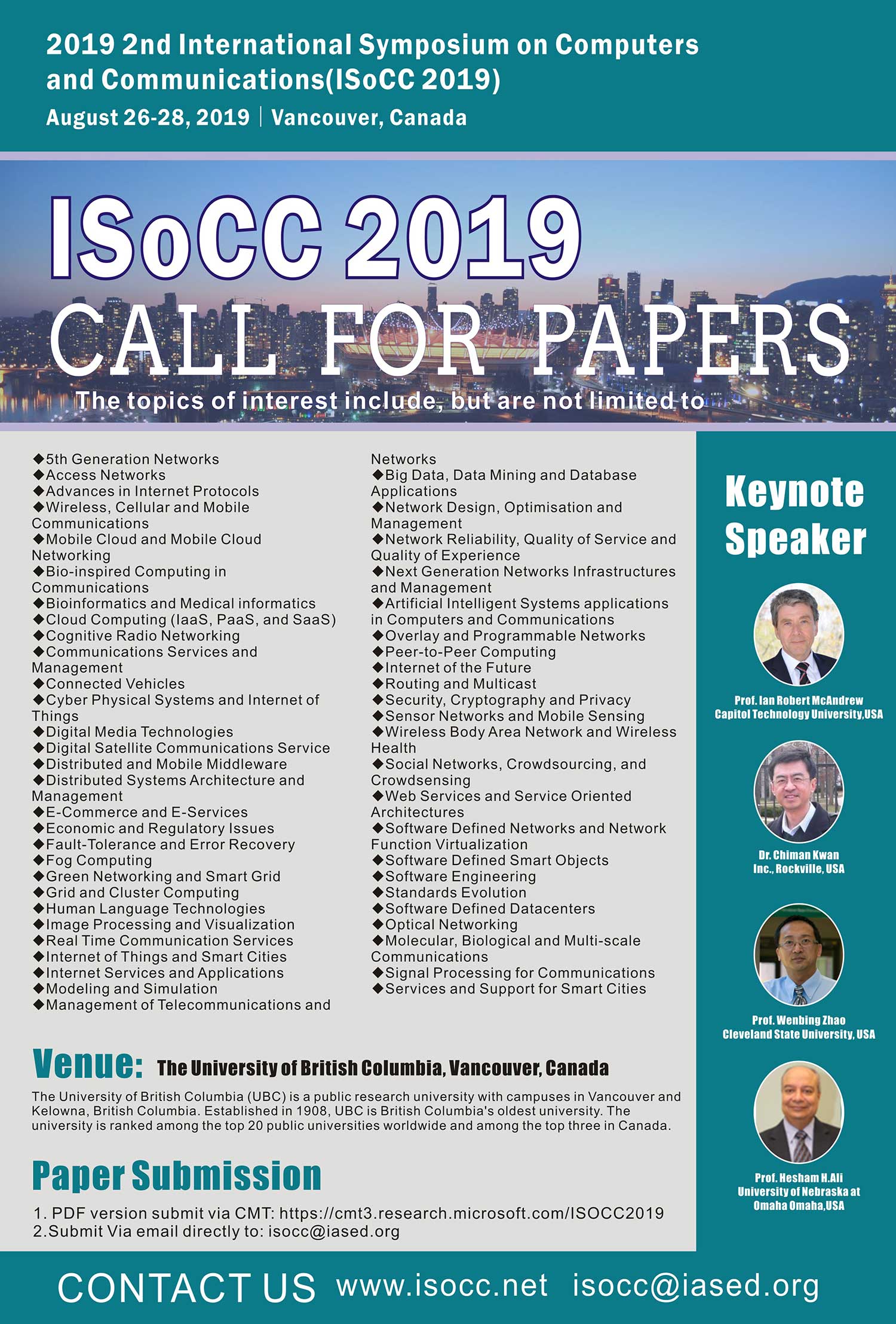 procedia -(  2020 3rd International Symposium on Computers and Communications ISoCC 2020   )